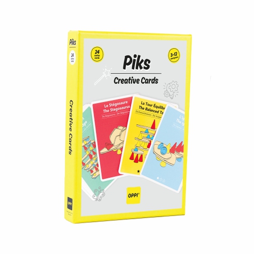 OPPI TOYS  - Piks - 24 Creative Cards (Mult)