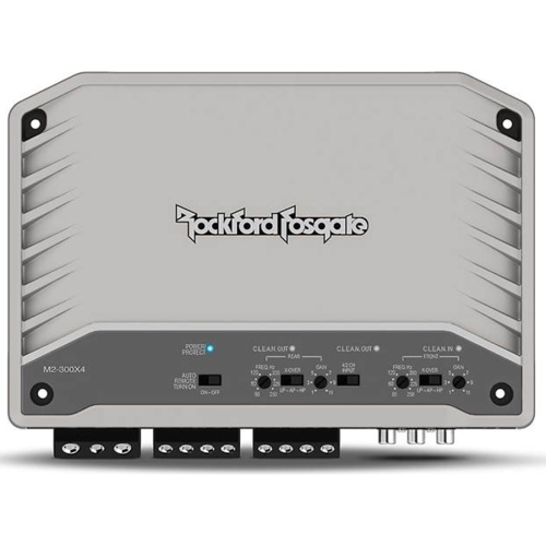 Rockford Fosgate M2-300X4 Marine 300 Watt 4-Channel Element Ready™ Amplifier