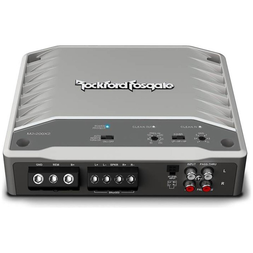 Rockford Fosgate M2-200X2 Marine 200 Watt 2-Channel Element Ready Amplifier