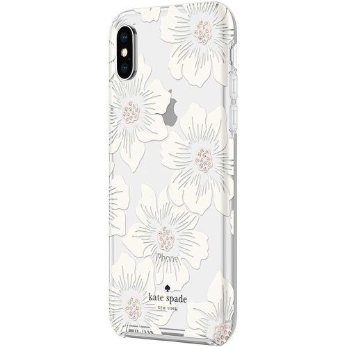 Étui de Kate Spade iPhone XS Max - Roses trémières