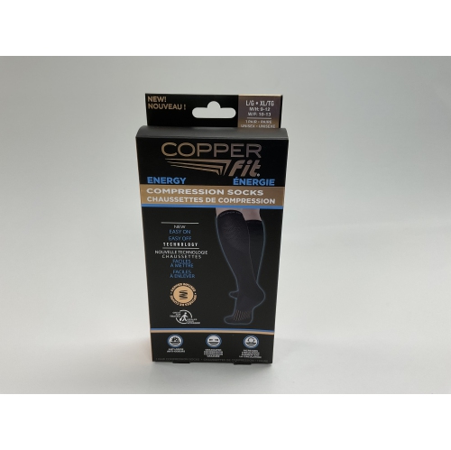 Copper Fit® Energy Compression Socks (G/XL)