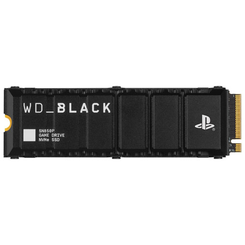 WD_BLACK SN850P 2TB NVMe PCI-e Internal Solid State Drive with Heatsink -  Officially Licensed for PS5
