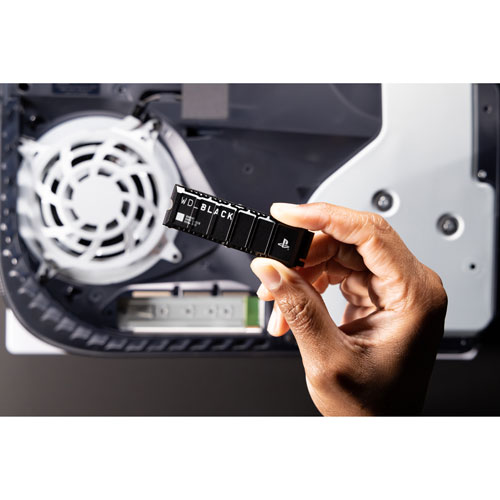 WD_BLACK SN850P 2TB NVMe PCI-e Internal Solid State Drive with Heatsink - Officially Licensed for PS5