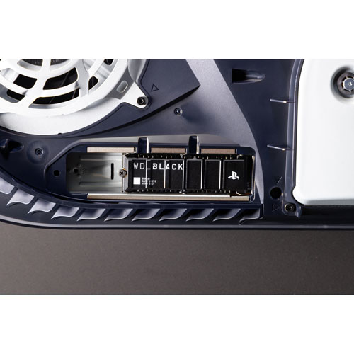 WD_BLACK SN850P 2TB NVMe PCI-e Internal Solid State Drive with Heatsink - Officially Licensed for PS5