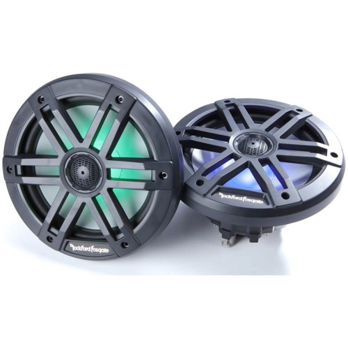 Haut-parleurs nautiques Optix couleur 8 po Fosgate M1-8 B de Rockford 2 - Noir