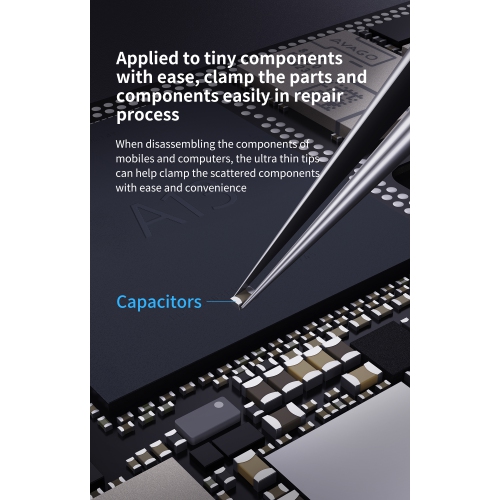 Replacement iNeeZy Handmade Non-Magnetic Stainless Tweezers (Qianli)