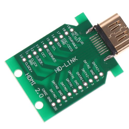 Replacement HDMI Female Connector Breakout Board