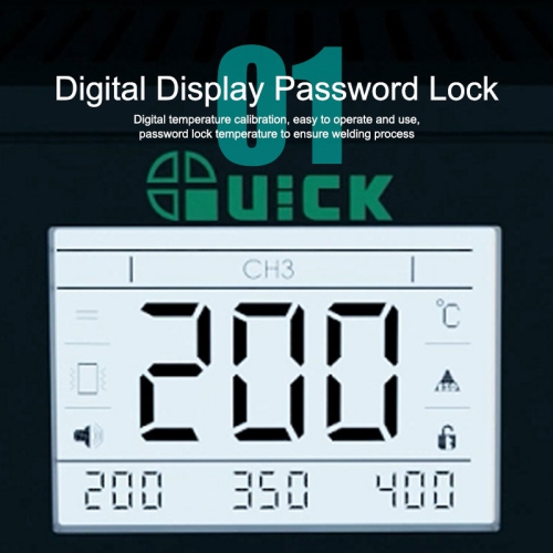 ESOURCE PARTS  Replacement Quick Q8 Intelligence Precision Soldering Iron Station / 110V / 220V