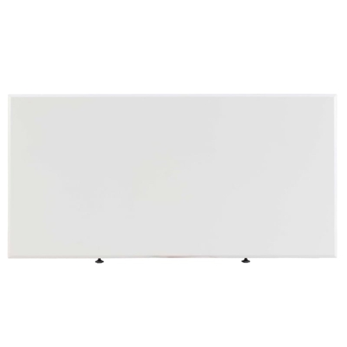 Linon Mavis Wood Coffee Table with Drawers in White