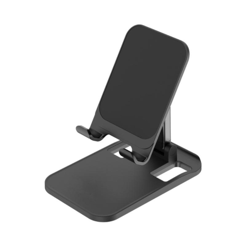 Universal Phone Holder Tablet Desktop Holder Adjustable Portable Stable Support – Black