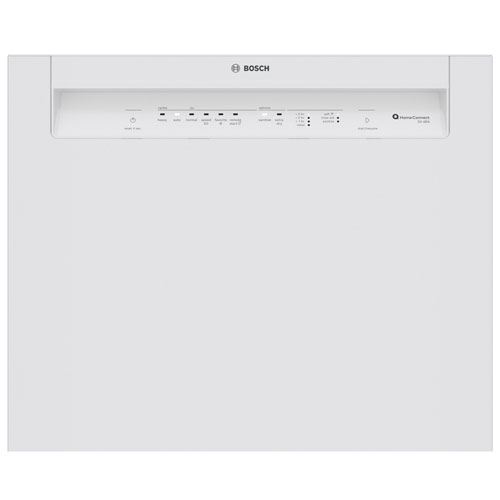 Bosch 24" 50dB Built-In Dishwasher (SHE3AEM2N) - White