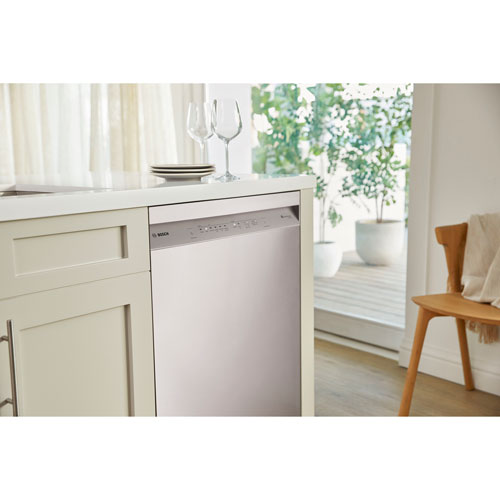 Bosch 24" 48dB Built-In Dishwasher) - Stainless Steel