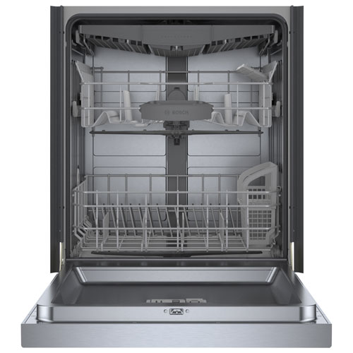 Bosch 24" 46dB Built-In Dishwasher with Third Rack (SHE5AE75N) - Stainless Steel