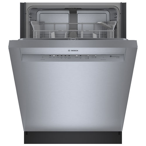 Lave-vaisselle encastrable 24 po 50 dB de Bosch (SHE3AEM5N) - Acier  inoxydable