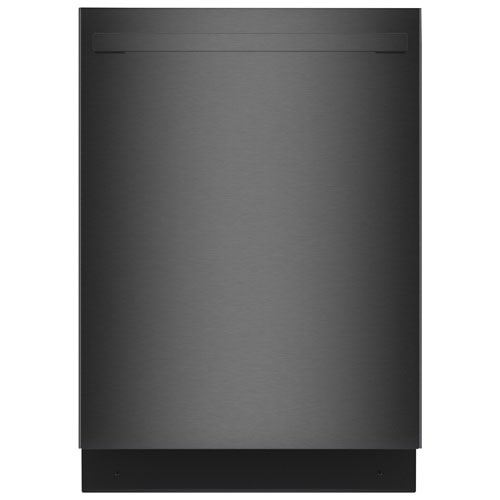 Lave-vaisselle encastrable 24 po 42 dB avec troisième panier de Bosch - Acier inoxydable noir