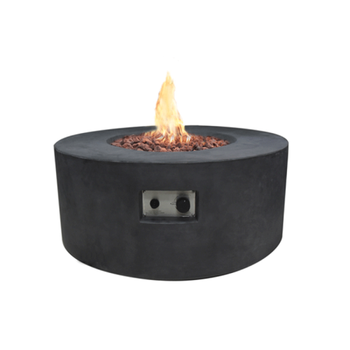 Venice 34 Inch Round Propane Fire Table