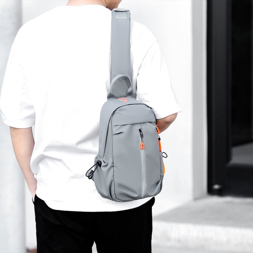 navor Multipurpose Sling Bag Backpack for Men Women, Small Cross Body Lightweight Bag with USB Port & Headphone Hole for Hiking, Traveling, Outdoor