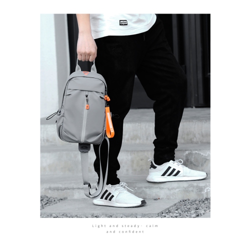 navor Multipurpose Sling Bag Backpack for Men Women, Small Cross Body Lightweight Bag with USB Port & Headphone Hole for Hiking, Traveling, Outdoor