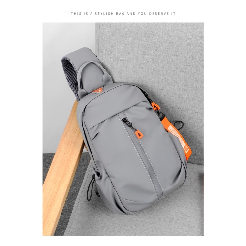 navor Multipurpose Sling Bag Backpack for Men Women, Small Cross Body Lightweight Bag with USB Port & Headphone Hole for Hiking, Traveling, Outdoor