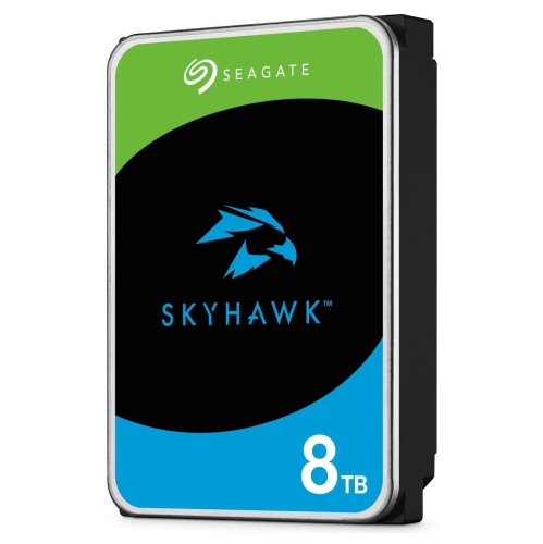Seagate Skyhawk 8TB Video Internal Hard Drive HDD – 3.5 Inch SATA 6Gb/s 256MB Cache for DVR NVR Security Camera System with in-House Rescue Services