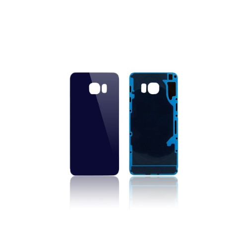 ESOURCE PARTS  Replacement Back Cover Glass Compatible for Samsung Galaxy S6 Edge Plus (Black Sapphire)
