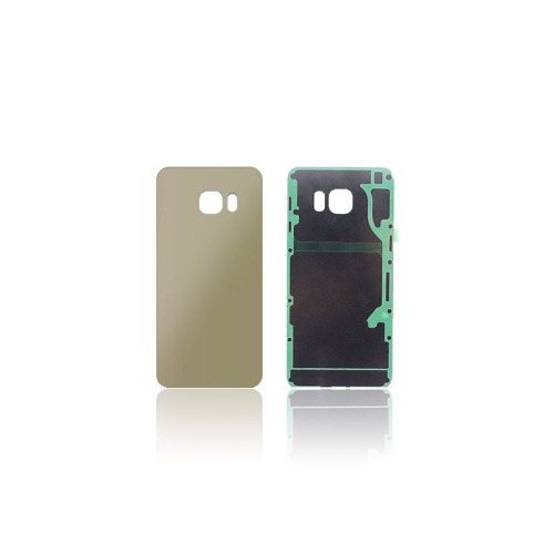 ESOURCE PARTS  Replacement Back Cover Glass Compatible for Samsung Galaxy S6 Edge Plus (Gold Platinum)