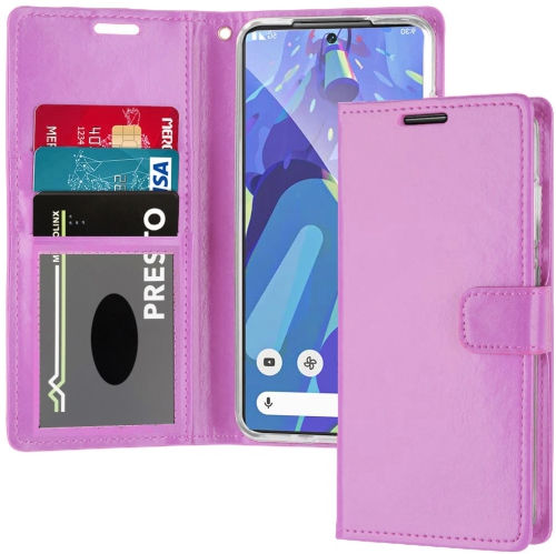 XCRS  Folio Magnetic Wallet Cover, Pu Leather Pouch With Card Slot And Stand Case for Google Pixel 7A (6.1 Inches)