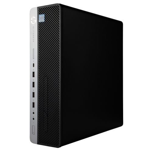 HP ProDesk Desktop - Intel Core i5 (7th Gen), 16GB Memory, 500GB SSD, Win 10 Pro by HP - Refurbished condition - Image 3