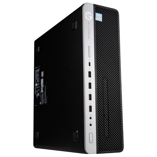 HP ProDesk Desktop - Intel Core i5 (7th Gen), 16GB Memory, 500GB SSD, Win 10 Pro by HP - Refurbished condition - Image 4