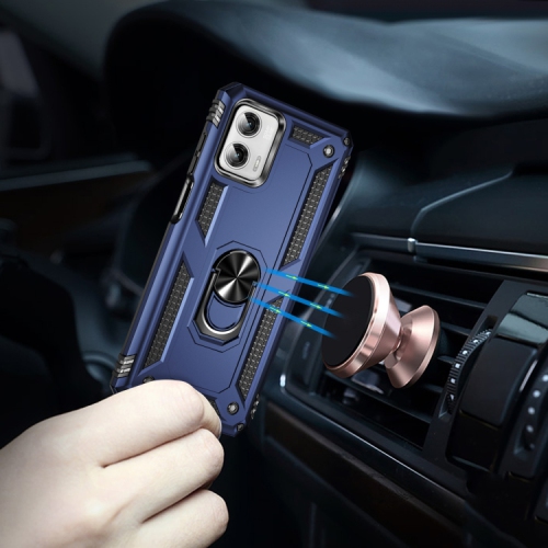 XCRS Dual-Layer Slim Design Armor Protection Cover, Built-in Magnetic Ring, 360 ° Rotating Kickstand for Hands-Free View, Drop Protection Case for