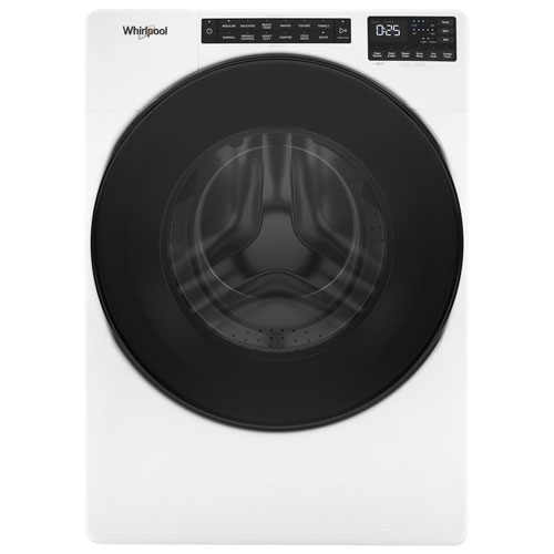 Open Box - Whirlpool 5.2 Cu. Ft. High Efficiency Front Load Steam Washer - White - Scratch & Dent