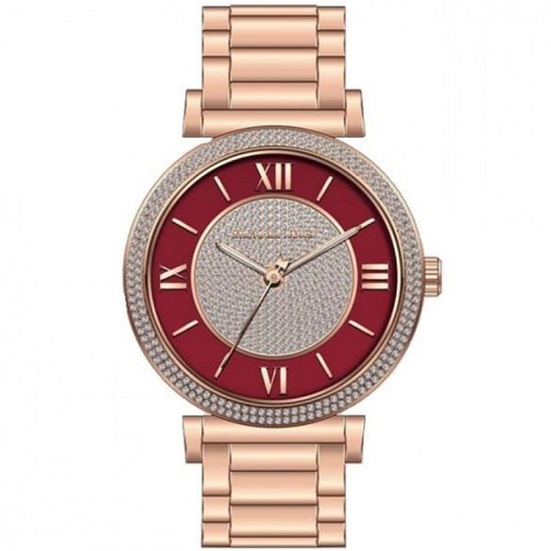 Michael kors watch clearance red strap