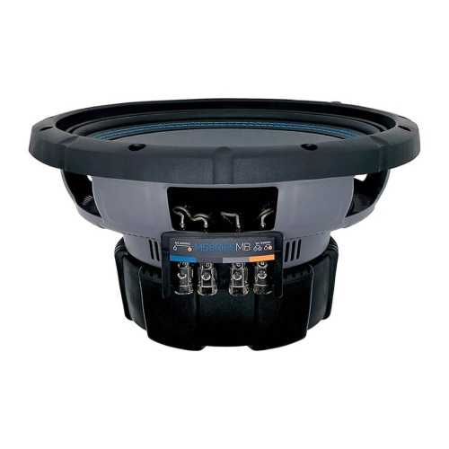 Haut-parleur d'extrêmes graves en composantes 10 po MB1024 Audio de Memphis : impédance sélectionnable de 2 ou 4 ohms