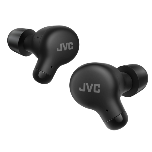 JVC HA-A18T-B - Marshmallow In-Ear Headphones, Bluetooth 5.3, With Charging Box and Touch Controls, Black