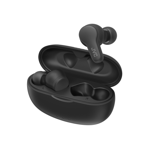 JVC  Ha-A7T2-B - Gumy In-Ear Headphones, Bluetooth 5.3, Charging Box And Touch Controls In Black JVC Headphones