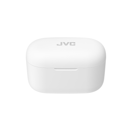 JVC HA-A25T-W - Marshmallow In-Ear Headphones with Noise Cancellation, Bluetooth 5.3, Charging Case and Touch Controls, White