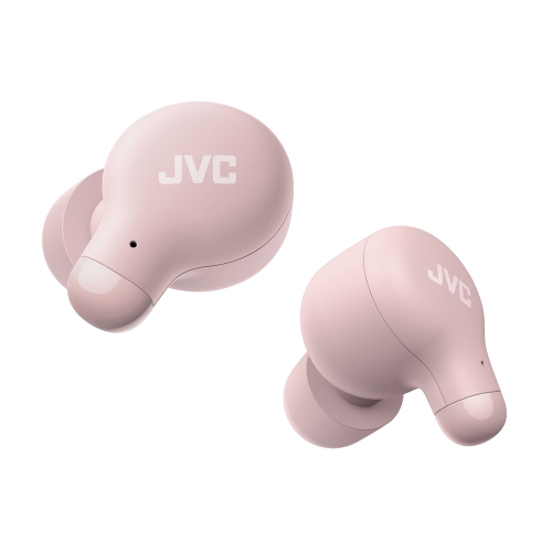 JVC HA-A18T-P - Marshmallow In-Ear Headphones, Bluetooth 5.3, With Charging Box and Touch Controls, Pink
