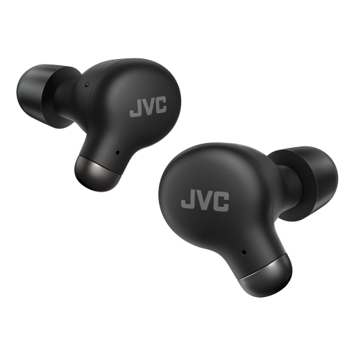 JVC HA-A25T-B - Marshmallow In-Ear Headphones with Noise Cancellation, Bluetooth 5.3, Charging Case and Touch Controls, Black
