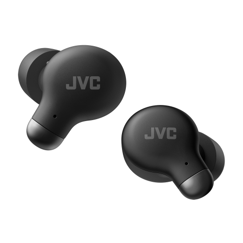 JVC HA-A25T-B - Marshmallow In-Ear Headphones with Noise Cancellation, Bluetooth 5.3, Charging Case and Touch Controls, Black