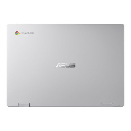 ASUS Chromebook CX1, 14" FHD NanoEdge Display, Intel Celeron N5100 Processor, 64GB eMMC, 4GB RAM, ChromeOS, Transparent Silver, CX1400CKA-DH02-CB