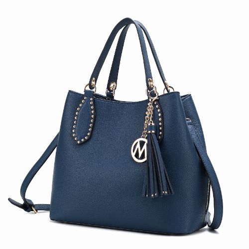 MKF COLLECTION  Lana Hobo Shoulder Handbag Vegan Leather By Mia K. In Multicolor