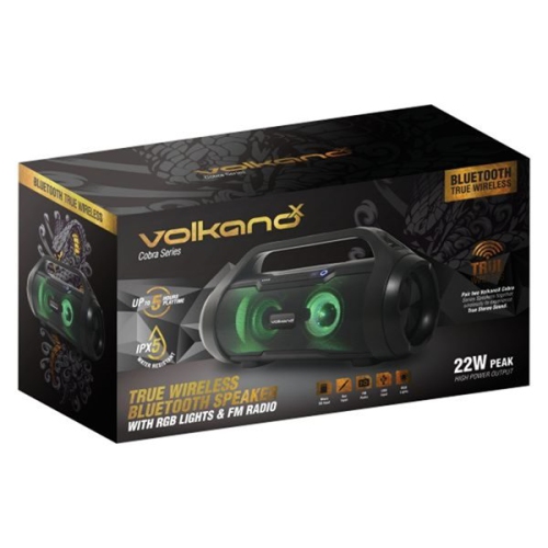 VolkanoX Cobra Series Bluetooth Speaker