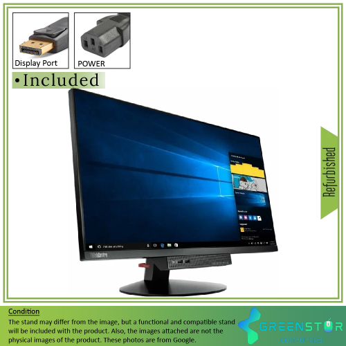 Lenovo ThinkCentre 21.5" 1080p HD IPS LCD Monitor (TIO22Gen3) by LENOVO THINKCENTRE - Refurbished condition - Image 7