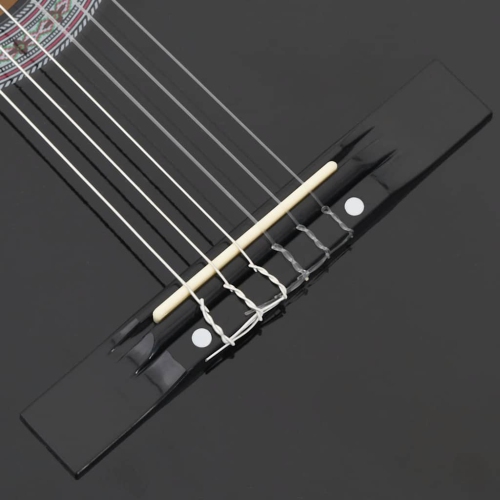 Guitare pan coupé style Western classique avec 6 cordes noir 38 po VidaXL