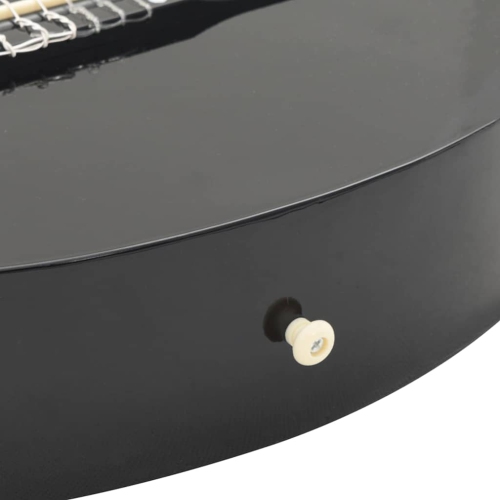 Guitare pan coupé style Western classique avec 6 cordes noir 38 po VidaXL