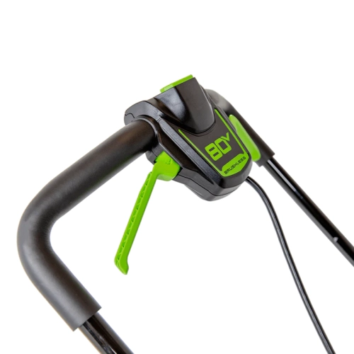 Greenworks 80V 17" Brushless Lawn Push Mower, 2.0Ah Battery and Charger Included