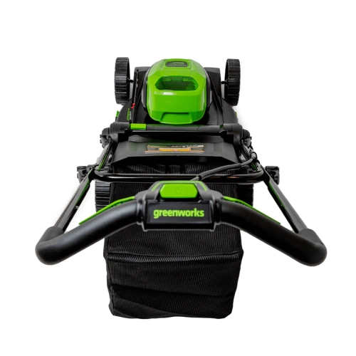 Greenworks 80V 17" Brushless Lawn Push Mower, 2.0Ah Battery and Charger Included