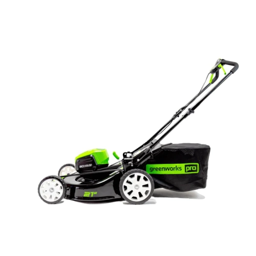 Greenworks 80V 21" Brushless Cordless Push Lawn Mower,2.0 Ah Batteries and Charger Included [75+ Compatible Tools]