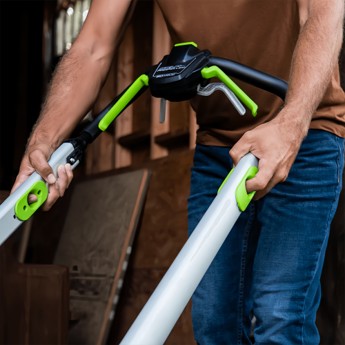 Greenworks 80V 21" Brushless Cordless Self-Propelled Lawn Mower, 4.0Ah Battery and Charger Included [75+ Compatible Tools]