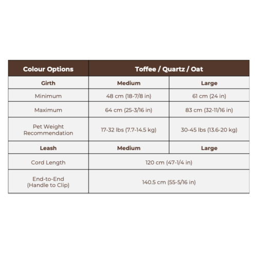 VOOCOO Saddle Pet Harness & Leash Set-Quartz M